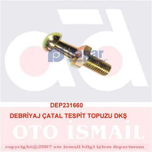 DEPAR 1660 Debriyaj Çatal Tespit Topuzu Dkş