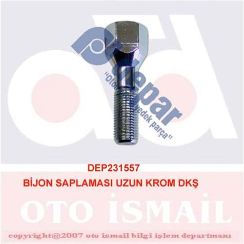 METSAN.701225 M131 Dkş Bijon Civatasi Kisa Siyah   15010