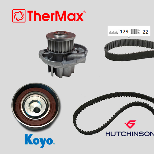 SKF-VKMA02206 Triger Seti ( Fiat 500 Doblo Albea Fiorino Ounto Panda 1.2 1.4 Alfa Romeo Mito 1.4)