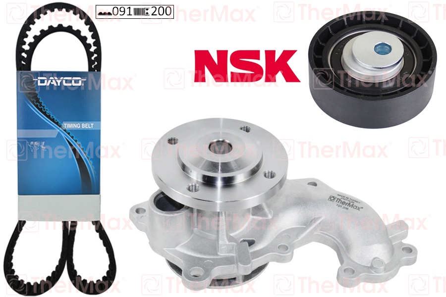 THERMAX T15.208 Triger Eksantrik Seti Devirdaimli Connect 1.8tdci 07>13 Focus I 98>11 Mondeo Iv 07>14 Smax Galxy 07>11 1.8 Td 1987948520