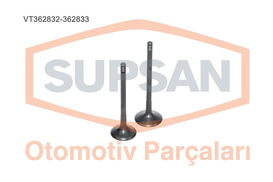 SUPAR-104733116 Subap Emme+Egzoz   Vectra B  2.0i 16v-2.5i 24v    İn:5862p Ex:5860p   X20xe