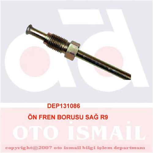 DEPAR 1086 Ön Fren Borusu Sağ R9