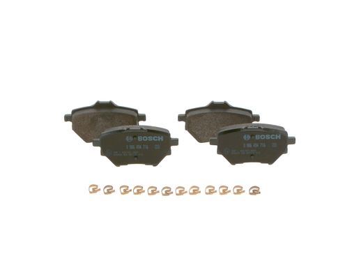 BOSCH 0986494716 Arka Fren Balatasi Astra L 21> Combo E 18> Grandland 17> Mokka E 20> C4 18> C4 E 22> Berlingo 18> Partner 18> Rifter 18> 508 18> 308 Ii-Iii 13> 3008 16> 408 22> Ds4 Ii 21> 268mm / Proace City 21>