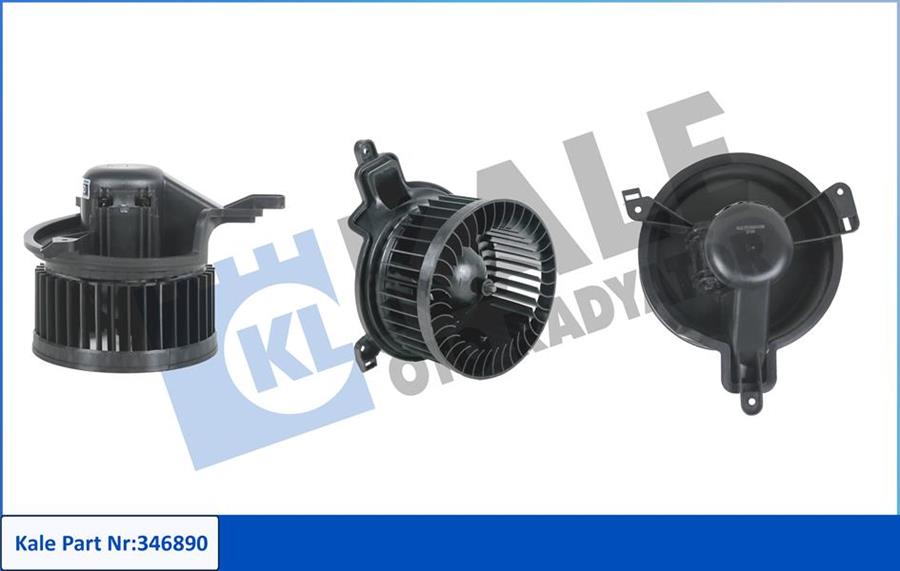 KALE 346890 Kalorifer Motoru Partner Ii-Berlingo Ii 03-09