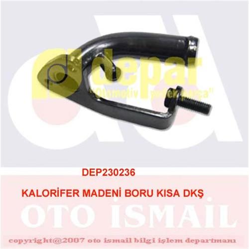 DEPAR 0236 Kalorifer Madeni Boru Kisa Dkş