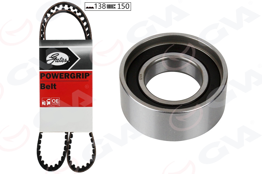 GVA 59T2310G Eksantrik Gergi Kiti Slx-Tmpr 1.6- Tipo-Uno-Palio 1.4 Gates Kayiş