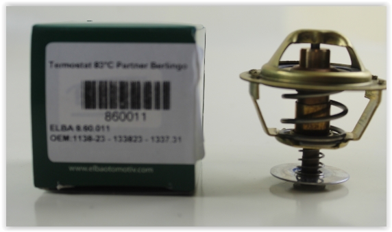 ELBA 860011 Termostat 83c Partner-Berlingo-Ducato-Scudo-P206-P307-P406 1.9d-2.0hdi