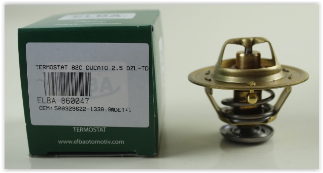 ELBA 860047 Termostat 83c Boxer-Jumper-Movano-Master-Daily 2.5-2.8 D-Hdi-Tdi-Jtd