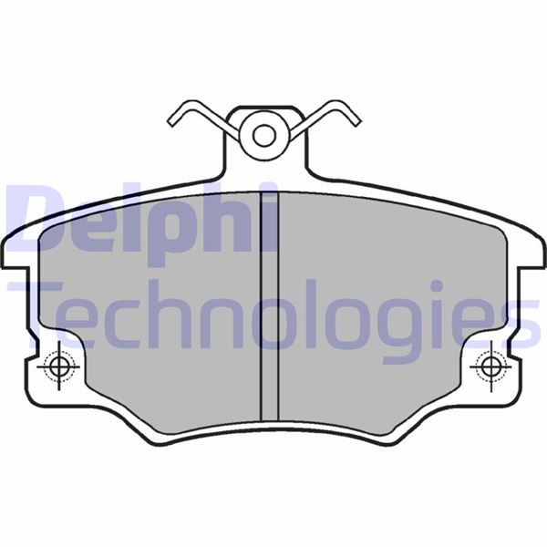 VALEO 672419 Ön Fren Balatasi Fiat Tempra-Tipo-Uno-Punto Alfa Romeo 33-145-146-155