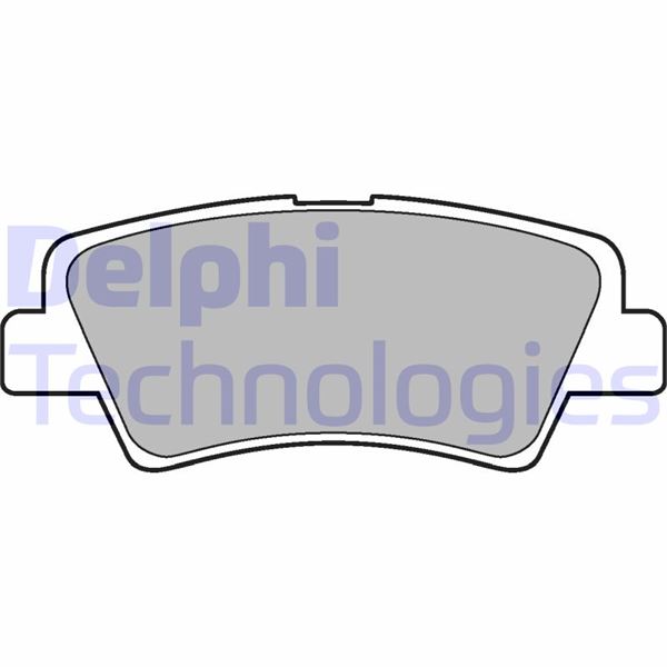 DELPHI LP2295 Arka Fren Balata Hyundai I20 1.2l G4la 15-20 1.4l G4lc 15-18 1.4l D4fc Crdi 15-18 / Elantra 1.6l D4fb G4fg 16-> / Kia Soul 1.6l D4fb 14-> / Sportage 1.6l G4fd G4fj T-Gdi 15-> 1.6l D4fe 18->