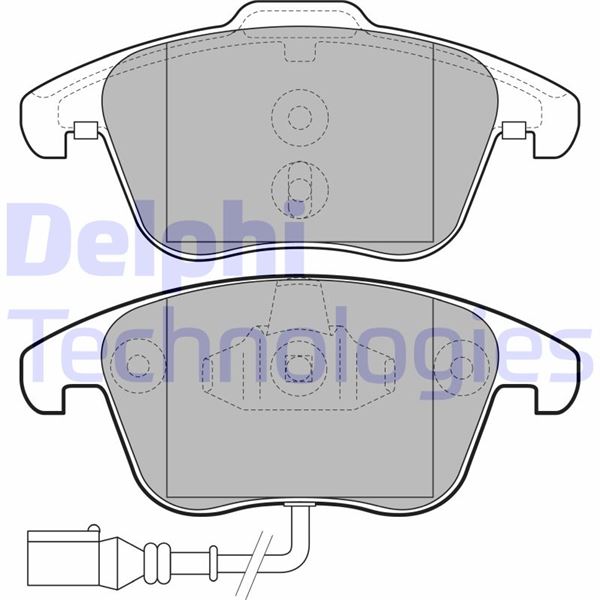 VALEO 9001026 Ön Balata Tiguan-Q3 10 > Gdb1762 Fte Kirmizi Kutu