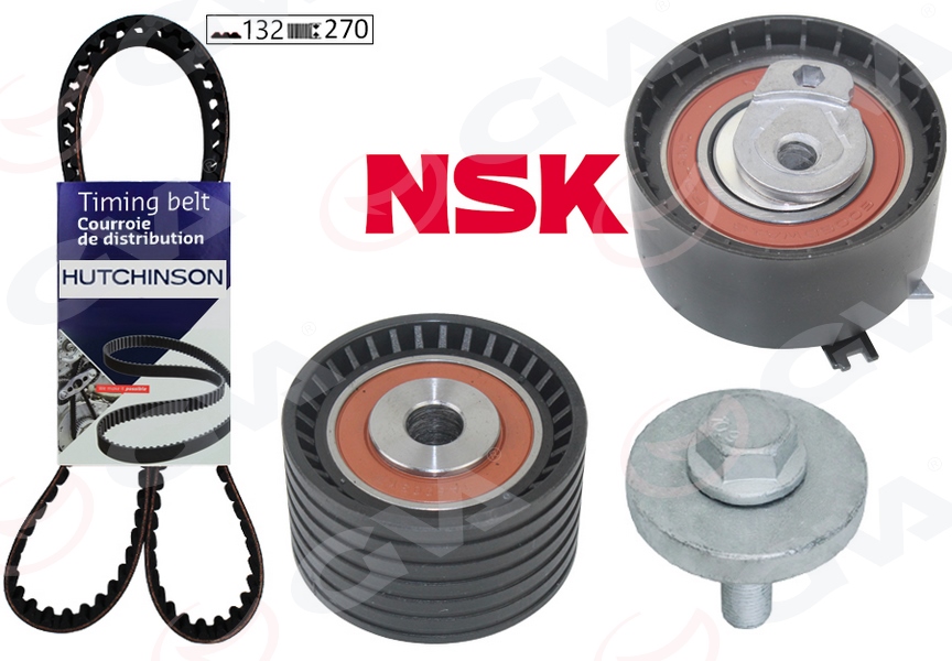 GVA 59T1423H Eksantrik Gergi Kiti Clio Ii 01> Clio Iii 04>Megane I 96> Megane Ii 02> Megane Iii 09> Laguna I 96> Laguna Ii 01> Scenic I 96> Scenic Ii 02> 1.4-1.6- 16v K4m-K4j