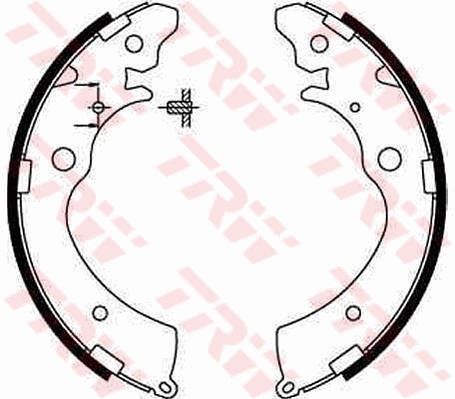 TRW GS8559 Arka Kampana Pabuç Balata Honda Accord 2.0l F20a F20b Cb Cd Kasa 90-95 / Cr-V 2.0l B20b3 B20z1 Rd 1 Kasa 96-01 / Hr-V 1.6l D16w1 Gh Kasa 99-07 / Suzuki Super Carry 1.3l G13b Ga413 99-> / Jimny 1.