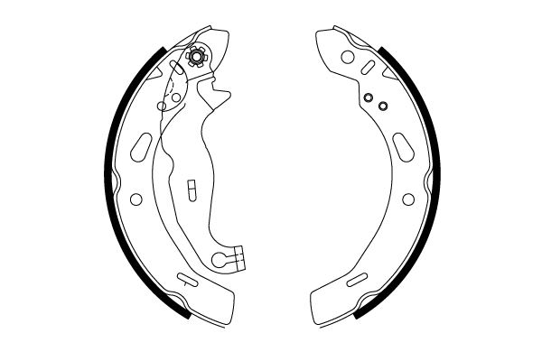 TRW GS8814 Arka Pabuç Balata Fiesta Vi 1.25-1.4-1.6tdci 08>Mazda 2 1.3 1.4 1.5 1.6mzr 08> 200x32