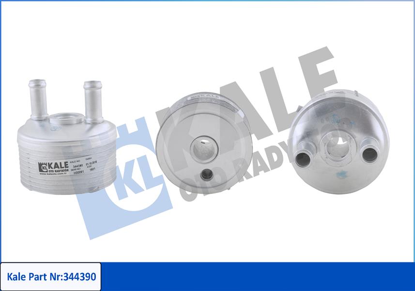 KALE 344390 Yağ Soğutucusu Caddy-Golf5-Golf6-Jetta-A3 1.4 Tsi-1.6 Fsi-1.9 Tdi 2004-2010