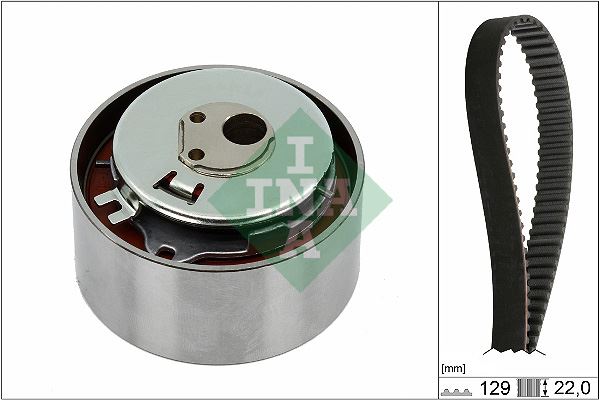 INA 530046210 Eksantrik Gergi Kiti 129x220 Doblo 01> Palio 01>05 Albea 07> Fiorino 09> Linea 07> 500 07> Alfa Mito 11>18 Lancia Ypsilon 03> 1.2-1.4