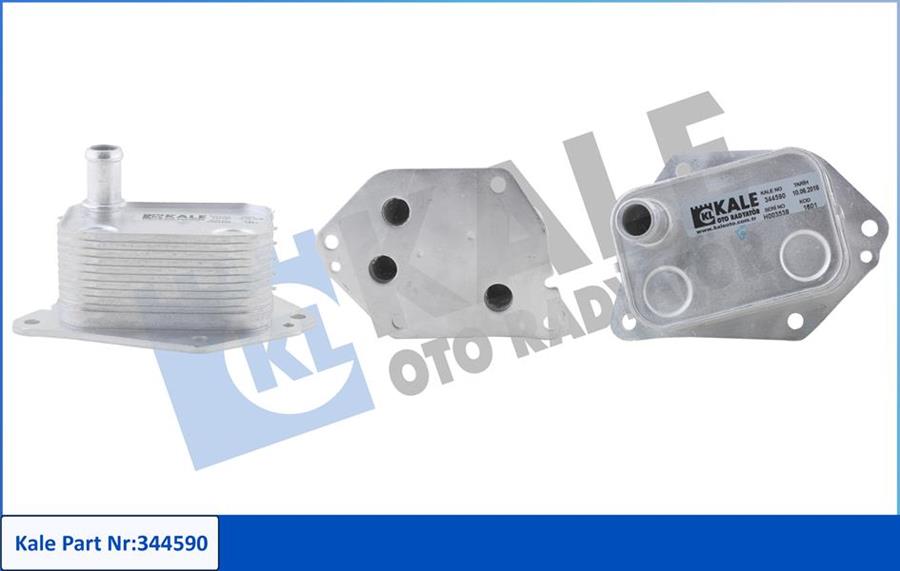 KALE 344590 Yağ Soğutucusu Accent Era Dizel 08> Accent Blue 1.6 Crdi 11> İ30-Ceed 1.6 Crdi 08>