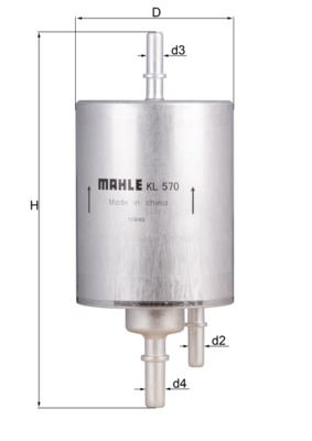 MAN-WK720/3 Yakit Filtresi ( Audi A4 1.8t 02-04- A6 2.4-3.0 04-06 A8 6.0 03-10)