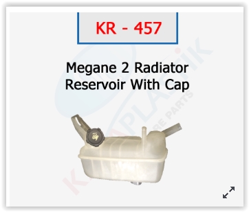 KAYA KR457 Genleşme Kavanozu Kapakli Mgn Ii Radyatör Ek Su Deposu