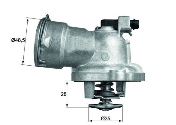MAHLE TM28.87 Termostat 87 C Mercedes Om642 W204 S204 C219 W211 W221