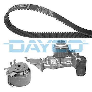 DAYCO KTBWP3210 Devirdaimli Eksantrik Gergi Kiti Clio Ii-Iii-Kng-Modus-Twng-Kubistar 1.2 16v