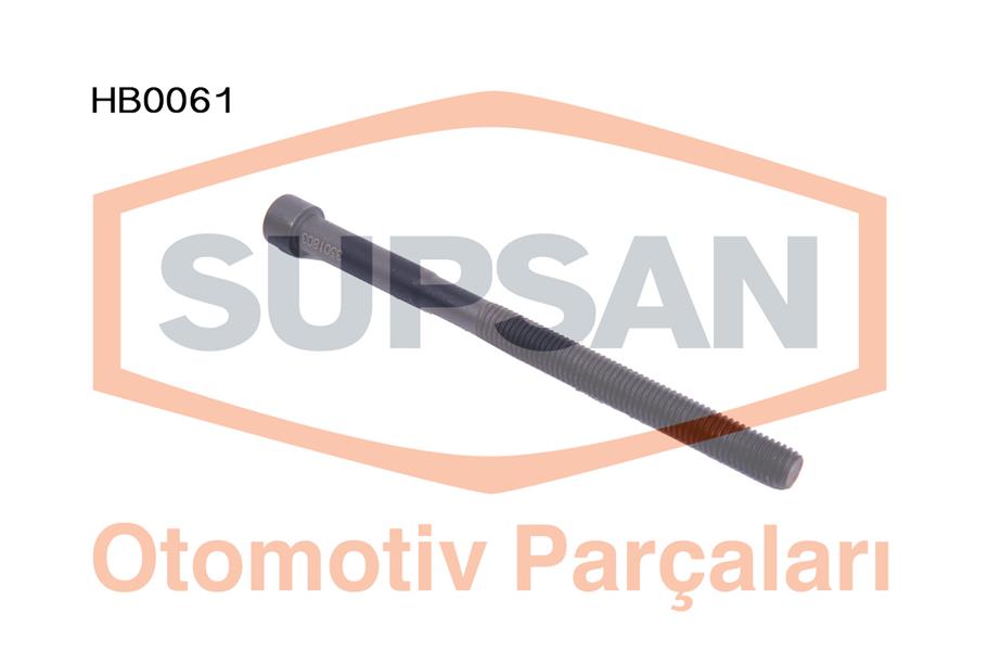 SUPSAN HB0061 Silindir Kapak Civatasi Tk Accent 10>I20 10>I30 07-11 Ceed 12>