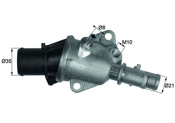 MAHLE TI115.88 Termostat Komple Lancia Kappa Sw 838 88c