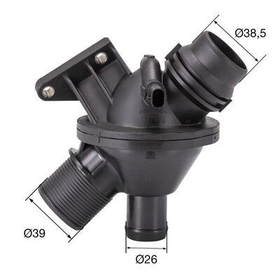 MAHLE TM25.108 Termostat 108 C Bmw N20 F10 F20 F21 F22 F23 F30 F80 F31 F34 F32 F82 F33 F83 F36 E84 F25 F26 F15 F85