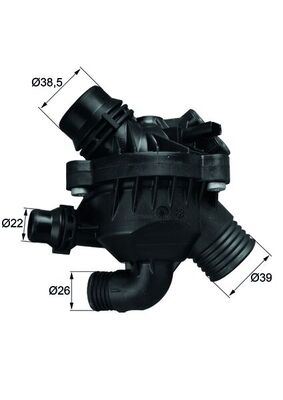 ZTH1227 Termostat Komple 97 C Bmw X6 (E71,E72) Xdrive 3.5i 2008-2014/ X5 (E70) 3.0 Si - Xdrive 3.0i 2006-2013