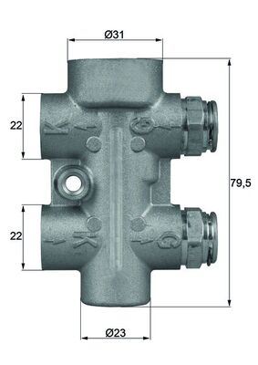 MAH-TO1095 Termostat -Yag Sogutucusu- (Mb  180cdi  -12)
