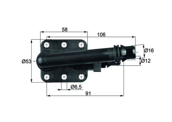 ZTH1315 Termostat Komple 82 C Bmw 5 Serisi (E60) 520, 523, 530i 2003-2010 / 6 Serisi (E63) 645 Ci 2003-2008 / 7 Serisi (E65, E66, E67) 730, 740, 745i