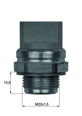 MAHLE TSW32 Fan Müşürü Lancia Thema 834 75-80c