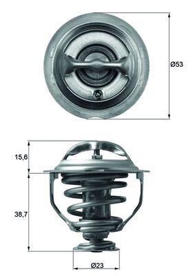 SWAG-30930694 Termostat Polo Iv-V 1.4 16v 99-14 A2 A4 A6 1.4 2.0 Tdi 00-16 Fabia I-Ii 1.4 16v 99-14 Ibiza Iii-Iv 1