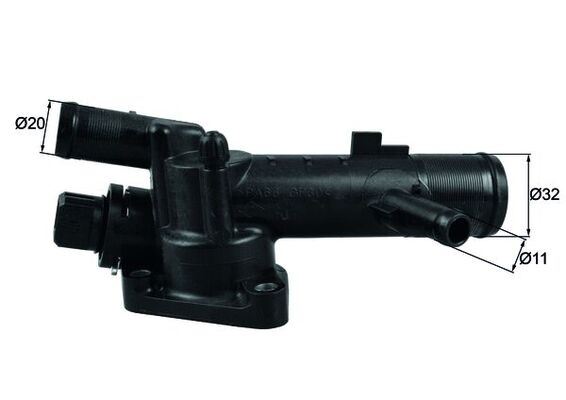 MITA 04716121 Termostat 83c Renault Kangoo 05> Clio Ii 02> Logan 06> 1.5dci