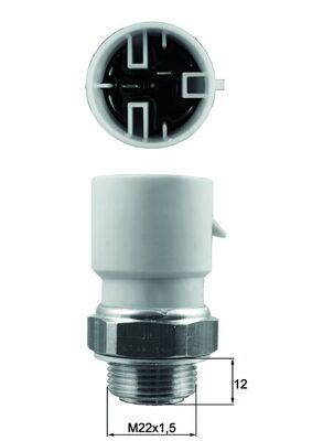 MAHLE TSW61 Fan Müşüru Astra F-Corsa B Oal 1.4-1.5-1.6-1.7-1.8 14se-X14xe-C14nz-14se-X16xel-15d-17d-X17d-C18nz