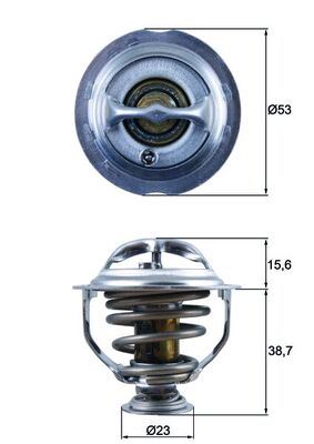 BH TX11795D Termostat 95°C Passat-A4