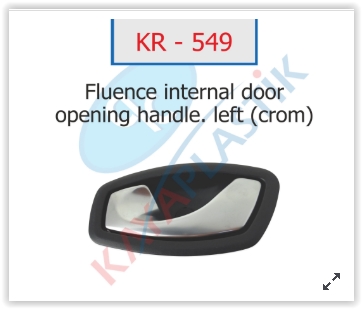 KAYA KR549 Kapi İç Açma Kolu Sol Megane Iii Hb Krom