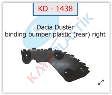 KAYA KD1438 Arka Tampon Sağ Arka Sportu Duster 4x2