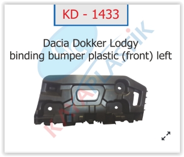 KAYA KD1433 Ön Tampon Bağlanti Ayaği Sol Dacia Dokker-Lodgy