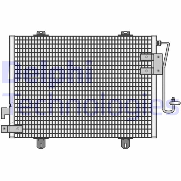 DELPHI TSP0225131 Klima Kondenseri Clio Ii 1.1-1.2-1.4-1.6-1.9 16v 98 > Lb03/Bbo