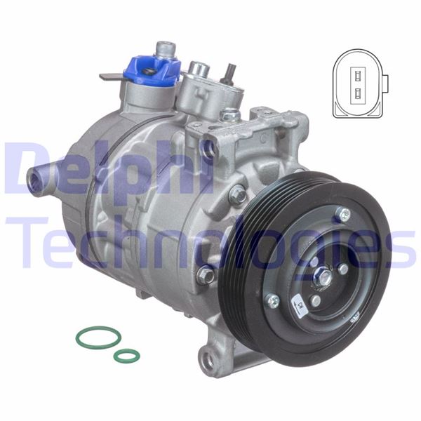 DELPHI TSP0155997 Tsp0155465 Klima Kompresörü A3 03>Altea-Caddy Iii-Octavia 04>Leon-Passat 05>Jetta Iii-Iv-Golf V-Vi