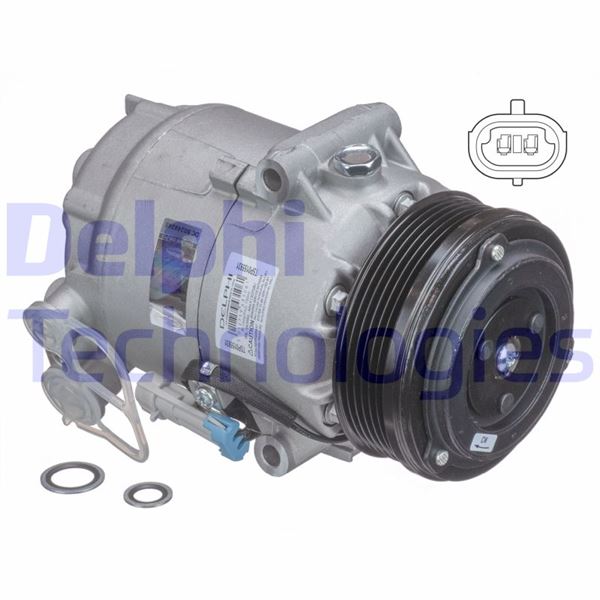 DELPHI TSP0155931 Klima Kompresörü Astra H 1.3 Cdti 05>10 105mm Z13dth