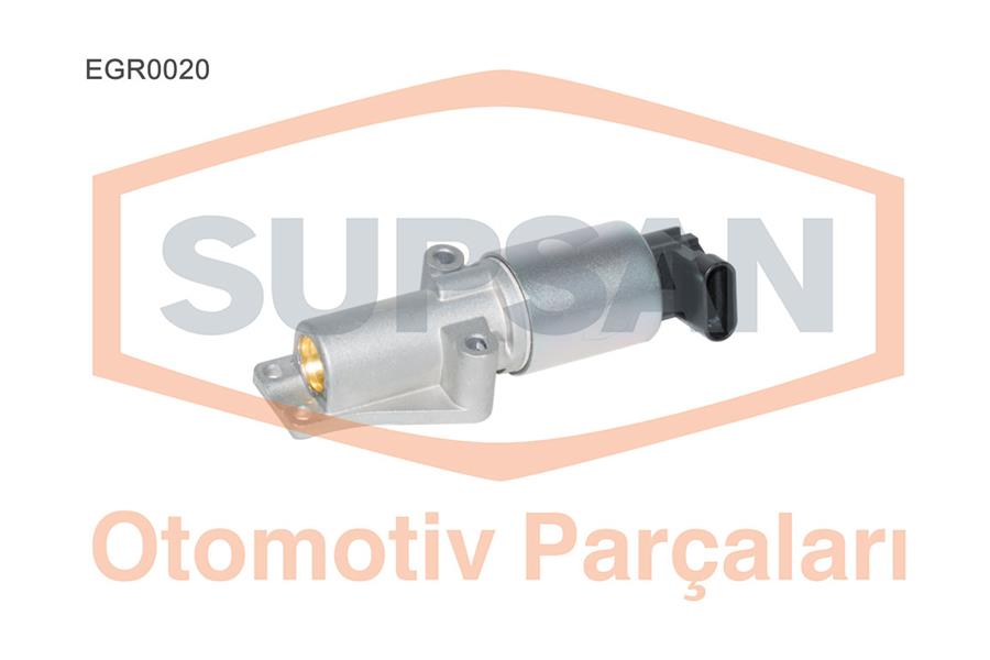 SUPSAN EGR0020 Egr Valfi Astra G-H-Zafira A-Meriva A-Vectra C 1.6 16v Z16xep-Z16xe1 5 Pin-Oval Soket