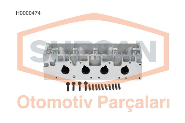 SUS-H-474 Silindir Kapagi Clio Ii Kangoo 1.4 8v E7j Yan Kanal Manifold Delikleri Su Damlasi Subapli