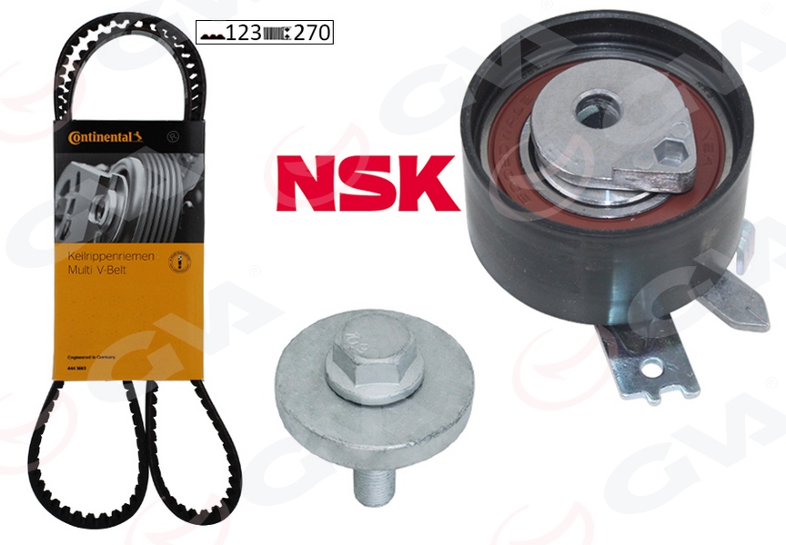 GVA 59T1422C Triger Seti 123 Dis 27mm Clio Ii 01>06 Megane Ii 04> Kango 01> Micra Iii 04> Duster 10> 1.5 Dci K9k Euro 3 Euro 4