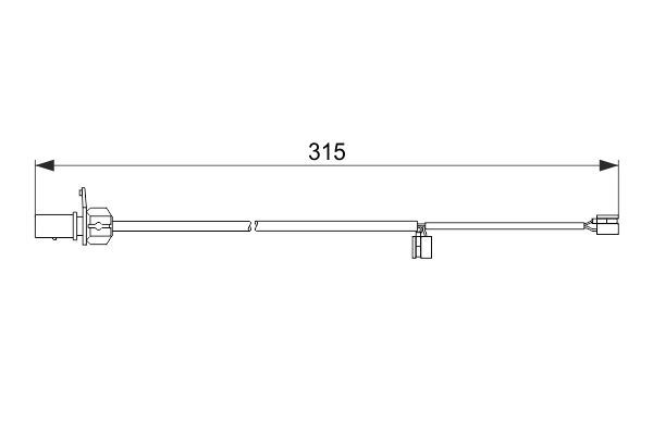 DEL LZ0285 Fren Balata Fisi Ön Gic362 A6-A7