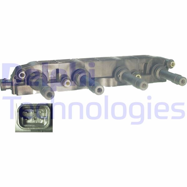 DELPHI CE10000-12B1 Ateşleme Bobini Astra G 1.4 16v-1.6 16v 98-05 -Corsa C 1.4 00 > Meriva 1.6 16v 03 > Vectrab1.6 16v