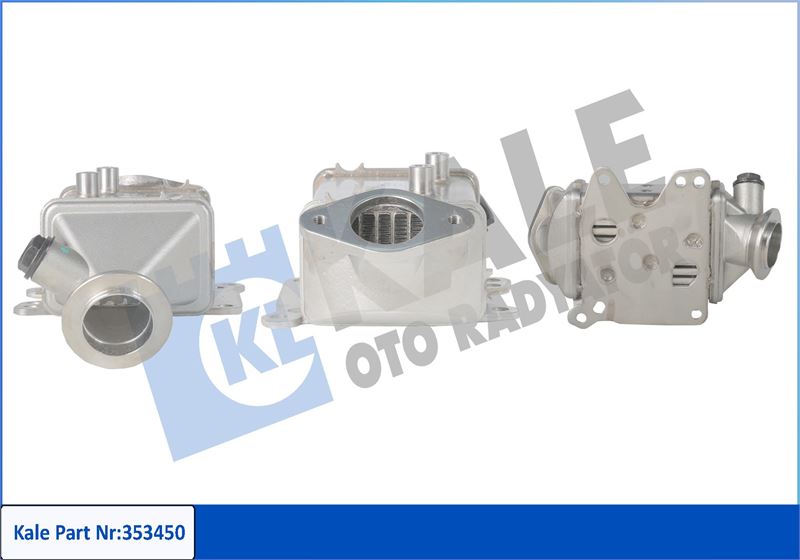 KALE 353450 Egr Soğutucu Fiat Fiorino-Punto-Qubo-Egea-500l-500x-Alfa Romeo Mito 1.3 Mjt