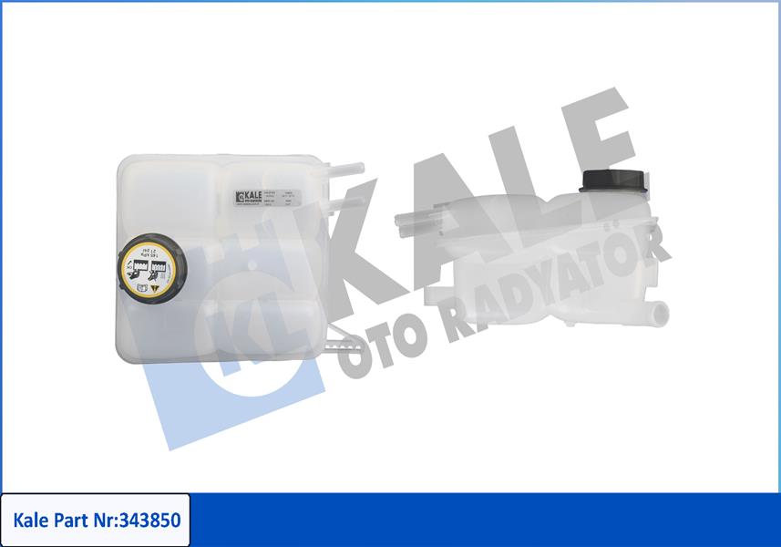 KALE 343850 Radyatör Yedek Su Deposu Ford Focus-Cmax 04> 1.6 Dizel Kapakli