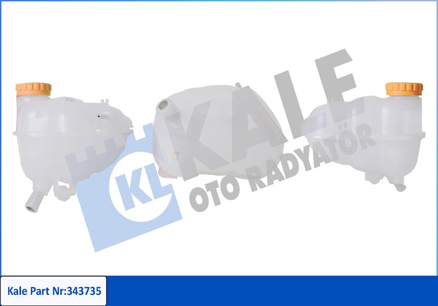 KALE 343735 Genlesme Kavanozu Kapakli Vectra B 1.6i 16v-1.7td-1.8i 16v-2.0i 16v-2.6i V6 Tek Cikis